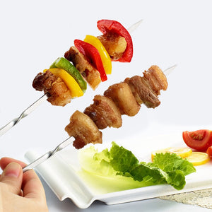 Stainless Steel Barbecue Skewers (15 pcs)