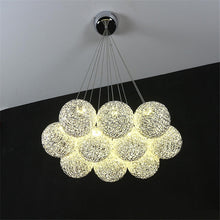 Load image into Gallery viewer, Modern LED Aluminum Ball Chandelier