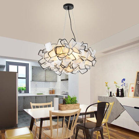 Image of Blossoming Flower Acrylic Pendant Lights