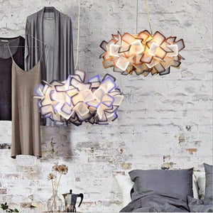 Blossoming Flower Acrylic Pendant Lights