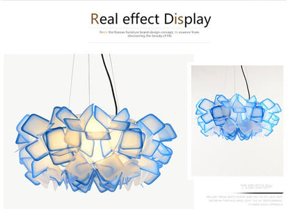 Blossoming Flower Acrylic Pendant Lights