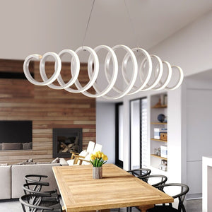 Twisting Bedroom Dining Study Chandelier Lamp