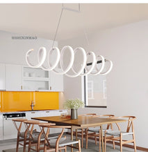 Load image into Gallery viewer, Twisting Bedroom Dining Study Chandelier Lamp