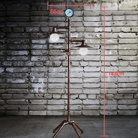 Image of Standing Industrial Style Floor Lamp