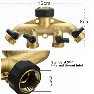 Garden Hose Splitter 2/4 way