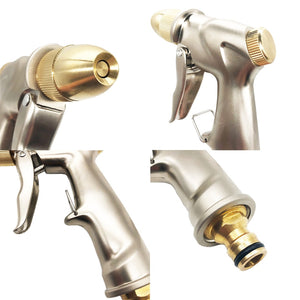 Garden Expandable Hose+Metal Gun