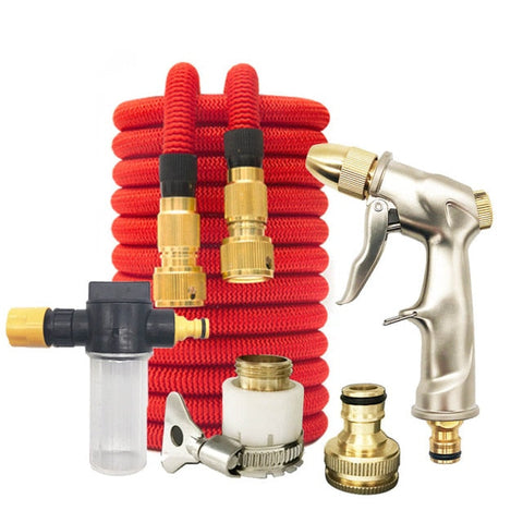 Image of Garden Expandable Hose+Metal Gun