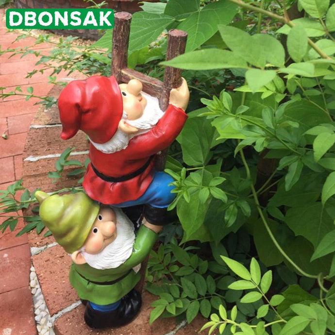 Elf Sculpture Gardening