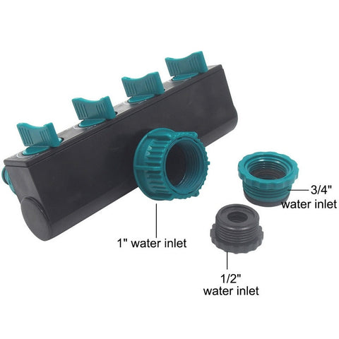Image of Tap Water Splitter 4 Way