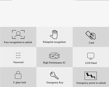 Smart Face Facial Recognition Door Lock