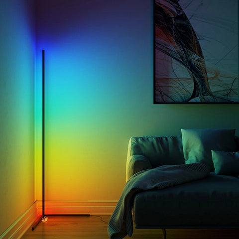 Image of Minimal Vibrancy RGB Floor Lamp