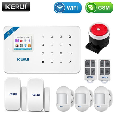 Image of WIFI GSM Security Alarm System Kit