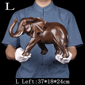 Resin Elephant - Figurine Home Statue