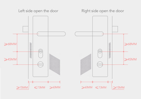 Image of Smart Stick lock Electronic Door
