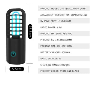 Ultraviolet Disinfection Lamp Shoe