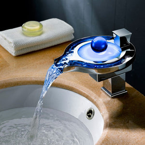 LED Bathroom Basin Faucets