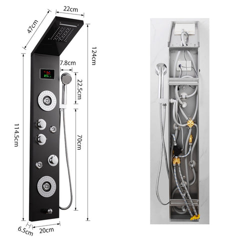 Image of Stainless Steel Wall Shower Panel