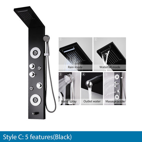 Image of Stainless Steel Wall Shower Panel