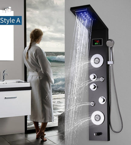 Image of Stainless Steel Wall Shower Panel