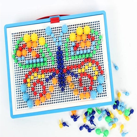 Image of Nail Beads Intelligent 3D Puzzle Games - KIDS