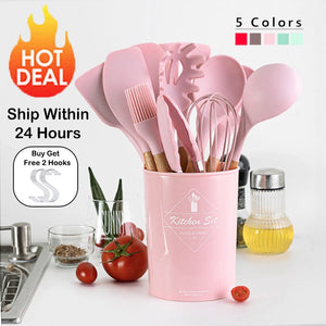 Silicone Cooking Utensils Set