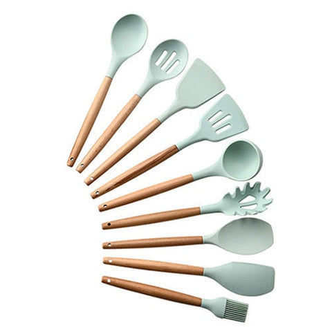 Image of Silicone Cooking Utensils Set