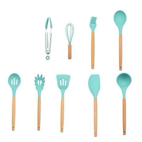 Image of Silicone Cooking Utensils Set