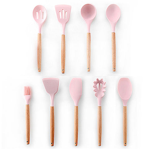 Image of Silicone Cooking Utensils Set