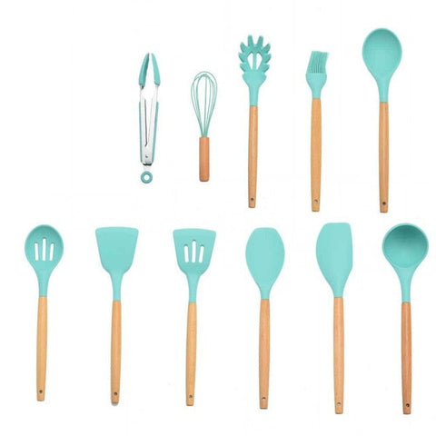 Image of Silicone Cooking Utensils Set