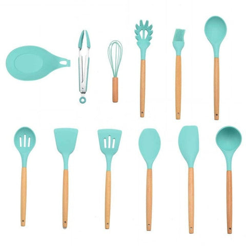 Image of Silicone Cooking Utensils Set