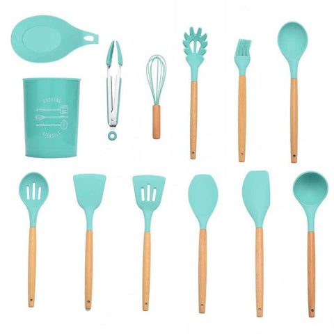 Image of Silicone Cooking Utensils Set