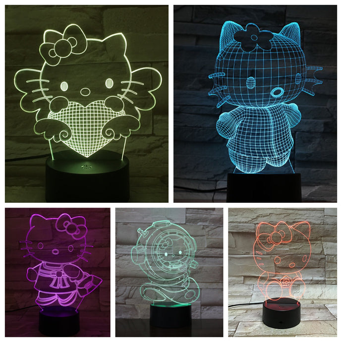 3D Led Night Lamp