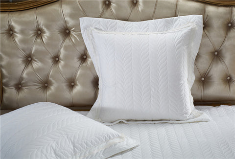 Image of Egyptian Cotton White Luxury Bedding Sets