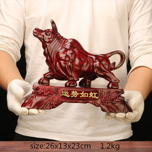 Resin Bull Statue
