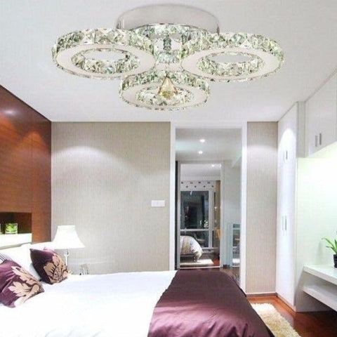 Image of 2020 New Modern Stainless Steel Chandeliers