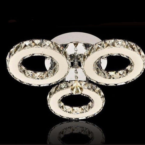 Image of 2020 New Modern Stainless Steel Chandeliers