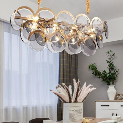 Image of Nordic Chandelier Light Model Room Hall