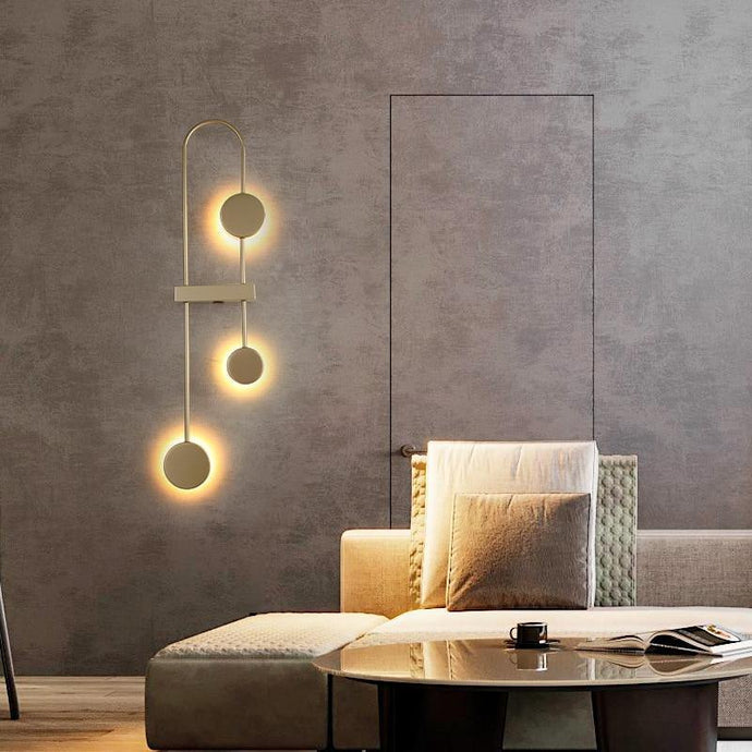 Contemporary Dots Pulse Wall Light