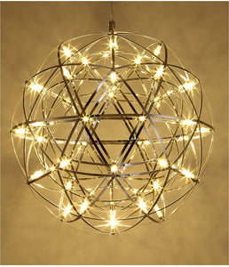 Modern Firework Spark Ball LED Pendant Light Fixture