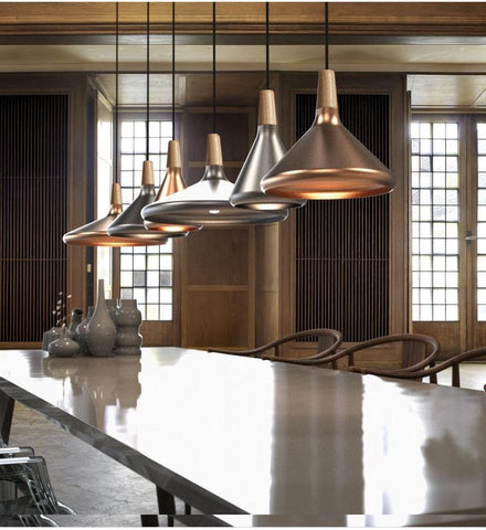 Image of LED Copper Aluminum Hanglamp