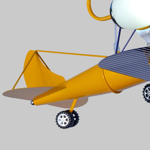 Image of Airplane Hanging Lamp Light Kids Room