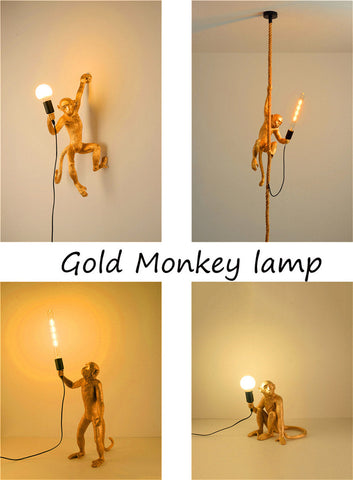 Image of Monkey Lamp