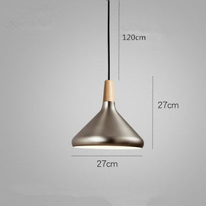 LED Copper Aluminum Hanglamp