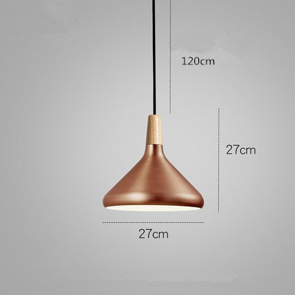 Image of LED Copper Aluminum Hanglamp