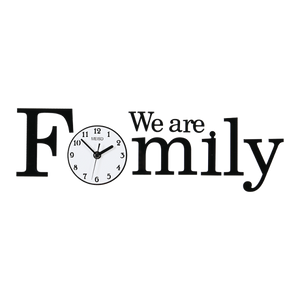Family Large Decorative Wall Clock
