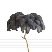 Load image into Gallery viewer, Modern Luxury Ostrich Feather  Lamp