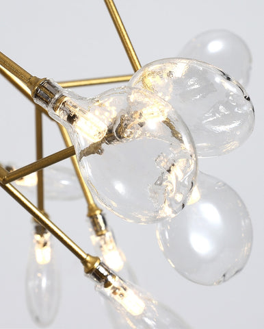 Image of Modern LED Firefly Chandelier For Living Room Bedroom Kitchen Indoor Lamp Fixture Lights