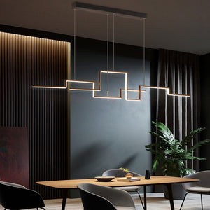 Modern Chandelier Geometry Led Pendant
