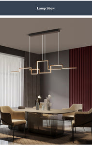 Modern Chandelier Geometry Led Pendant