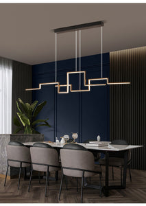 Modern Chandelier Geometry Led Pendant